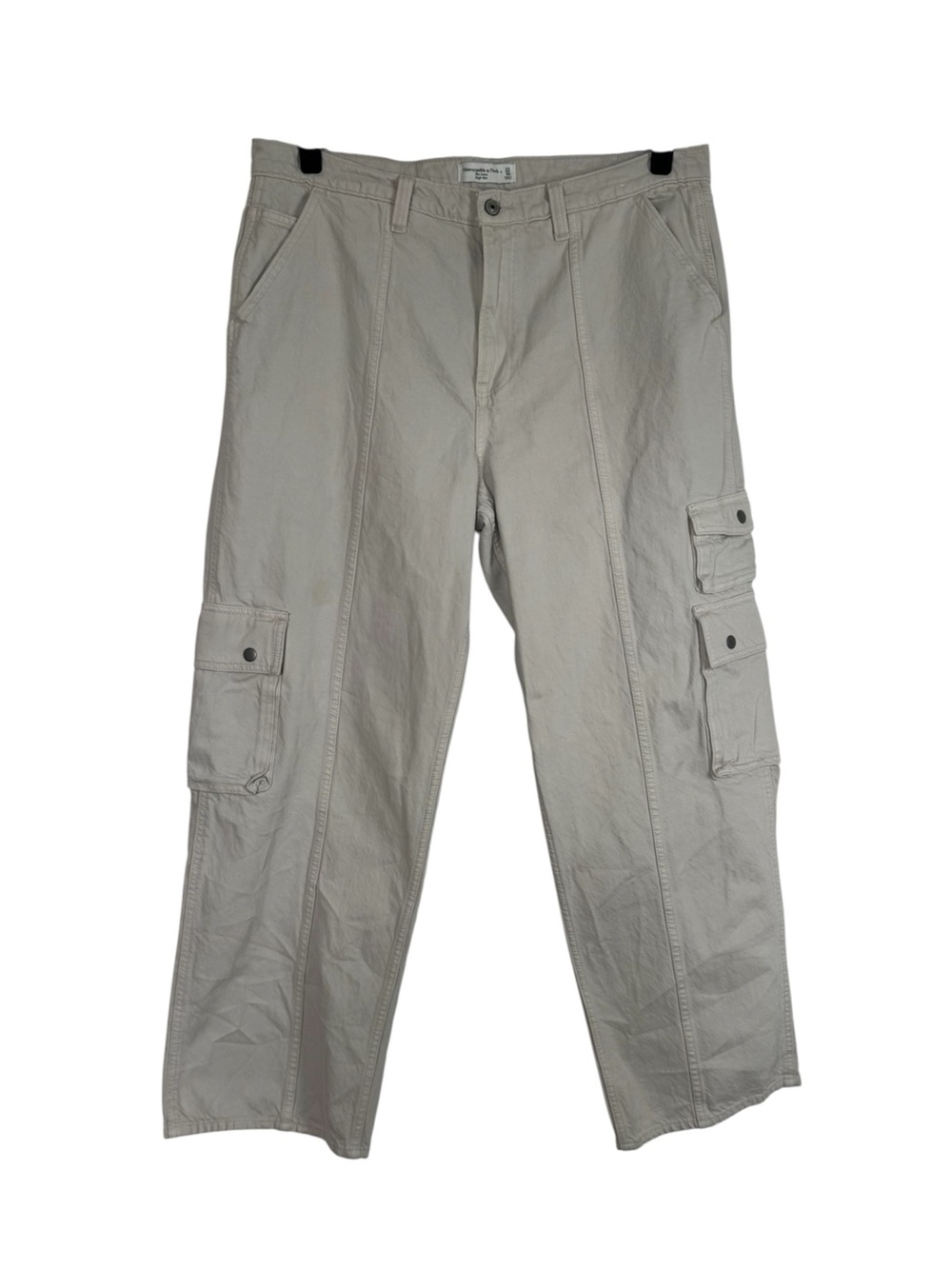 Abercrombie & Fitch Jeans High Rise LOOSE Straight Leg Cargo